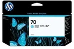 HP 70 Cyan hell Druckerpatrone, 130 ml, HP DesignJet Fotodrucker der Serien Z2100,
