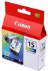 Canon BCI-15 C / 8191A002 Tinte Doppelpack color