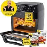 Rachs KOCHWERK Hei&szlig;luft-Ofen Digital 12l 1700W schwarz - Schwarz