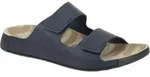Ecco COZMO MENŽs Herrenschuhe - Pantoletten blau Freizeit NEU - Blau - 40