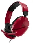 Turtle Beach Recon 70 Gaming-Headset, 3,5 mm, Mikrofon, Schwarz-Rot