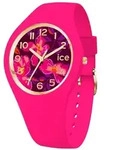 Ice-Watch Damenuhr ICE flower Fuschia blossom Pink 021738 - Rosa