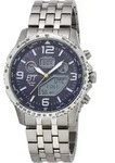 Eco Tech Time Solar Drive Funk World Timer Chronograph EGT-11575-31M...