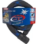 ABUS Panzerkabelschloss Ivera Steel-O-Flex 7200 + RBU-Halter - Kabelschloss aus