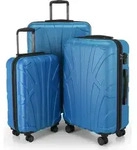 Suitline - 3er Kofferset Rollkoffer Hartschalenkoffer 4 Rollen...