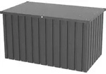 tepro Metall-Ger&auml;tebox 130 x 70 cm, Universalbox, anthrazit - Grau