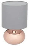 Relaxdays Nachttischlampe Touch dimmbar, moderne Touch Lampe mit 3 Stufen, E14,