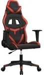 vidaXL Gaming-Stuhl Schwarz und Rot Kunstleder - Rot