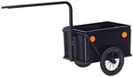 Roland Fahrradanh&auml;nger Mini Boy Hochdeichsel 60 Liter, Schwarz