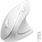 Perixx PERIMICE-713 N W Ergonomic mouse Radio White 6 Buttons 1000 dpi, 1500 dpi,
