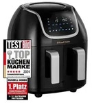 Russell Hobbs Hei&szlig;luftfritteuse Doppelkammer [2 F&auml;cher je 4,25l, nur getrennt nu -