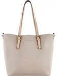 bugatti Schultertasche Umh&auml;ngetasche Ella Shopper Beige - Beige