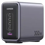 UGREEN Nexode 300W 5-Port PD GaN Fast Charger - Schwarz/Grau