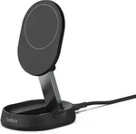 Belkin BOOST Charge Pro Qi2 15W magn.Ladestat.schwarz WIA008btBK - Schwarz