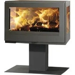 Kaminofen Panadero Harmonie Stahl schwarz 7,2 kW - Schwarz