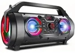 Bazooka Tragbarer Bluetooth-Lautsprecher Boombox 30W (20W+5Wx2) IPX4