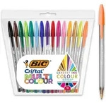 BIC Cristal Multicolour, Stick-Kugelschreiber, 15 St&uuml;ck(e)