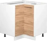 Eckunterschrank Vicco Fame-Line Goldkraft Eiche 80.5 cm ohne Arbeitsplatte, Model