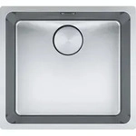 Franke Mythos MYX 110-45 - 122.0625.057 Edelstahlsp&uuml;le geb&uuml;rstet - Silber