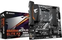 GIGABYTE B550M AORUS ELITE AX Mainboard, AMD, Sockel AM4, AMD Ryzen 3000 Series, AMD