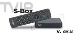 TVIP S-Box v.605 SE IPTV/OTT 4K UHD Media Player inkl. WLAN - Schwarz