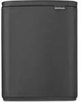 Brabantia BO M&uuml;lleimer 12 Liter Matt Infinite Grey