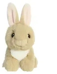 Aurora World Aurora, 35074, Eco Nation Mini Tan Hase, 13cm, Pl&uuml;sch, Braun