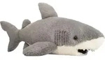 Teddy Hermann Hai Henry 45 cm grau/wei&szlig; Pl&uuml;schtier - Beige