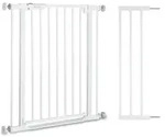 Hauck Clear Step Autoclose 2 Set +21 cm, Einstellbare Breite, Wei&szlig; - Wei&szlig;