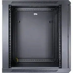 Inter-Tech SMA-6612, Wandmontiertes Regal, 12U, 40 kg, Sperrschloss, 23,5 kg, Schwarz