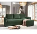 Masseno Ecksofa POTARO mit Schlaffunktion L-Form, Sofa mit Bettkasten,