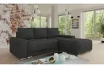 Ecksofa Pavo mit Schlaffunktion und Bettkasten - L-Form Couch mit...