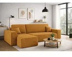 Kaiser M&ouml;bel Ecksofa mit schlaffunktion und bettkasten, Sofa L-form, Couch L-form