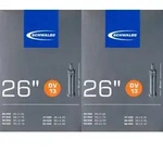 Schwalbe 10425311, Dunlop-Ventil, 26", 40 - 62 mm, 4 cm, Gummi, Schwarz