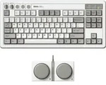 8BitDo Retro Mechanical Keyboard M Edition, 87 Tasten, Kailh Box Switches Hot-swap,