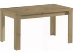 Esstisch - Asteiche Nachbildung - 120 x 80 cm - ausziehbar - Braun