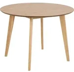 Actona Roxby Esstisch Rubberwood/Holzwerkstoff &Oslash;105x76 cm - Braun