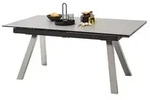 Esstisch TOBAGO Tisch Auszugtisch 180 (260) cm - Grau