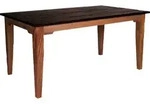 SIT M&ouml;bel Tisch | 160 x 90 cm | Tischplatte kolonialfarbig | Teakholz natur |...