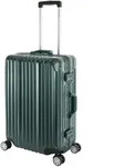 Travelhouse London Hartschalen Polycarbonat Alu Koffer Trolley Reise Urlaub 67l...