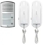 Bticino Duplex 2-Draht Sprechstelle Kit, 366821