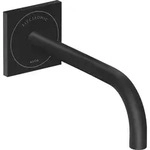 hansgrohe Elektronischer Waschtischmischer Axor Uno UP, Ausladung 225mm, mattschwarz