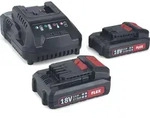 Flex | Ladeger&auml;t und Batteriesatz 2,5Ah - Power 22 Q - Wei&szlig;