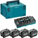 Makita 40V Li-Ion MAX Set mit 4 Akkus 8,0Ah - Ladeger&auml;t - Mbox - 1910A8-3