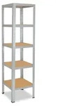 shelfplaza HOME 180x60x60 cm Schwerlastregal in verzinkt mit 5 B&ouml;den und 175 kg