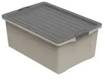 Rotho Aufbewahrungsbox 38L Evo Total Protection - Kunststoffbox 57,0 x 40 x 25,0 cm -