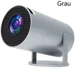Grauer HY300 4K-Projektor &ndash; Full HD, Android 11, WiFi6, 260 ANSI. - Grau