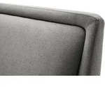 Meise M&ouml;bel Polsterbett Frieda 140x200 cm | Bettgestell | Kopfteil glatt | Webstoff