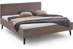 Doppelbett Avola | 180 x 200 cm | Design Taupe - Taupe