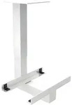 PC-Halter RCPU, 135/215 x 330/530 mm, Metall, wei&szlig; - Wei&szlig;